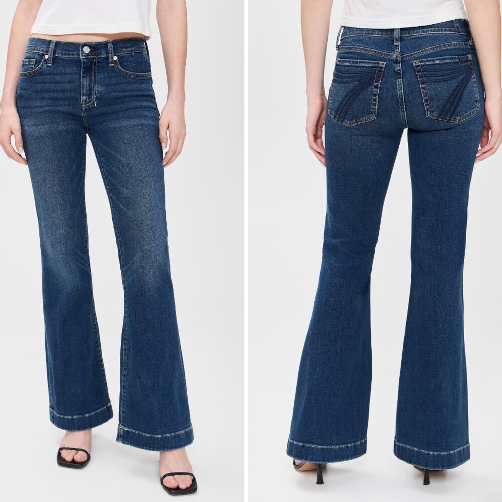 BNWT 7 For All Mankind Dojo Tailorless Jeans in M… - image 2